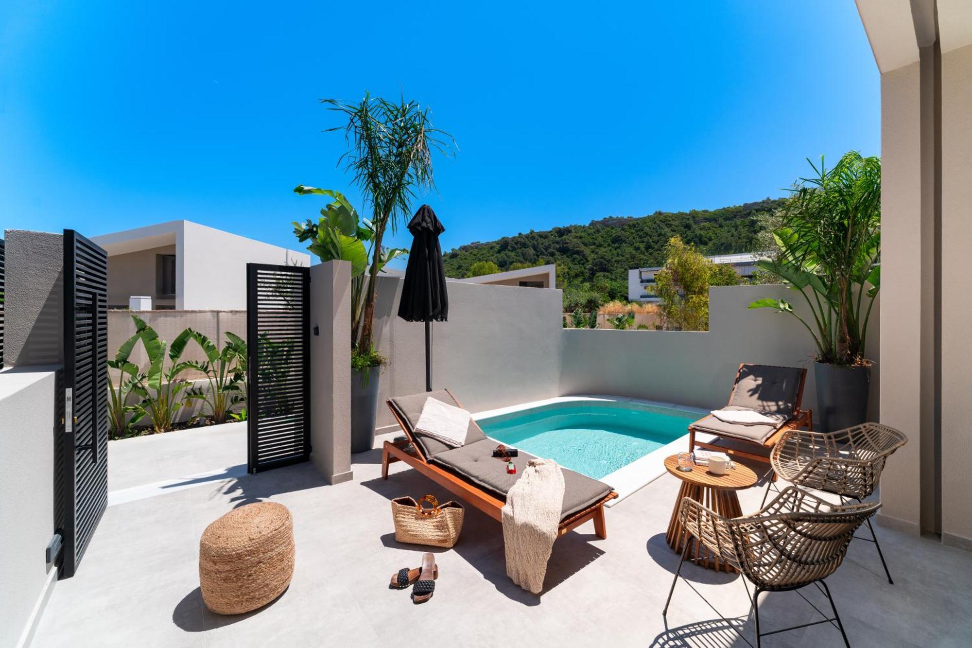 Afesou Suites Ialysos  Exteriér fotografie
