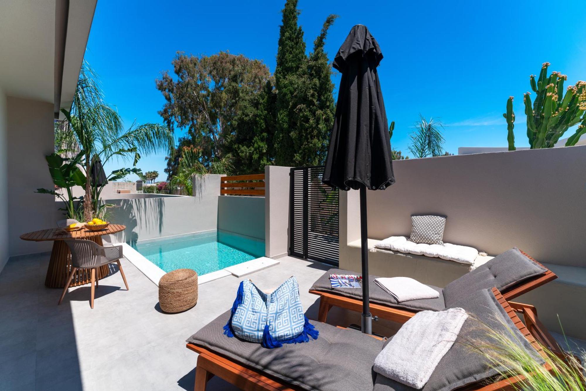 Afesou Suites Ialysos  Exteriér fotografie
